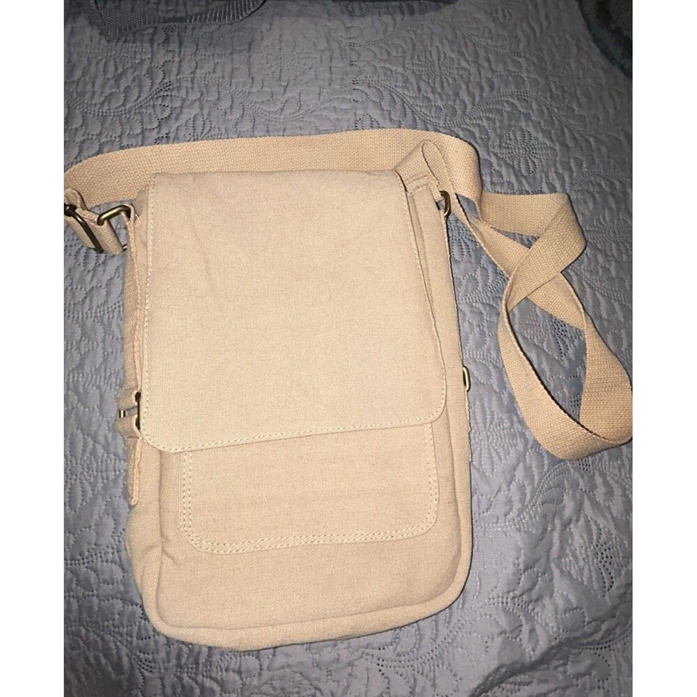 Rothco Vintage Canvas Tech Bag Beige